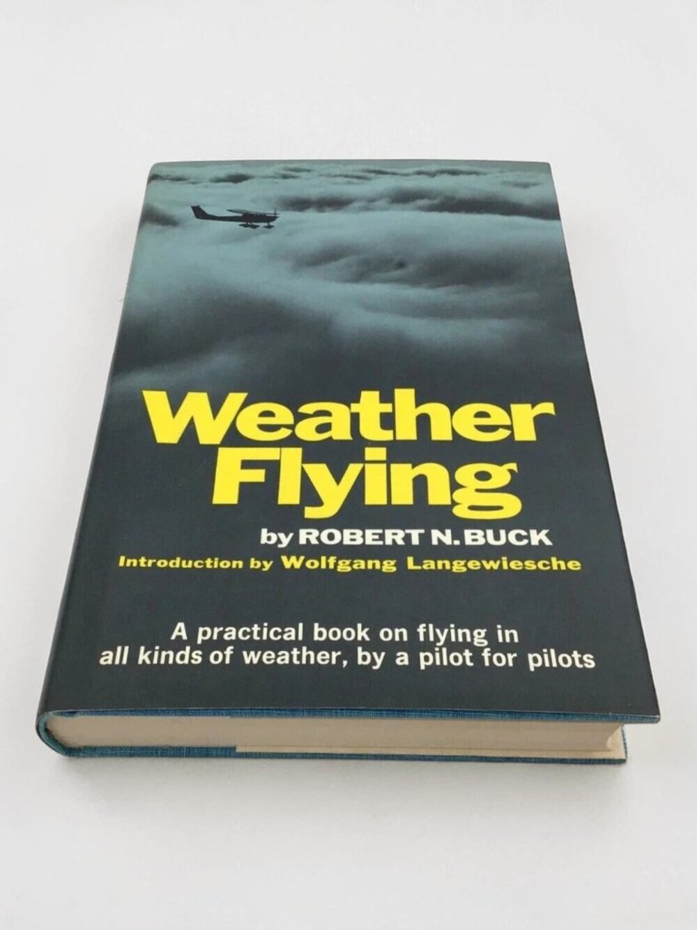 Weather Flying by Robert N. Buck Hardcover DJ 1977 Vintage Good